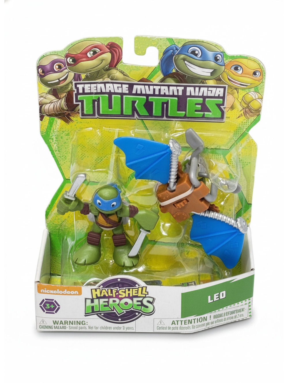 Nickelodeon Teenage Mutant Ninja Turtles Half-Shell Heroes Leo Action Figure Toy